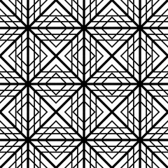 Fototapeta premium Design seamless monochrome grating pattern