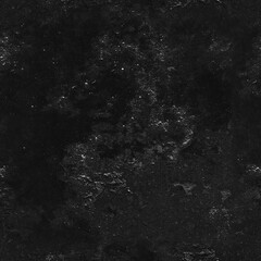 Seamless Black Walls Textures. Tileable loft background.