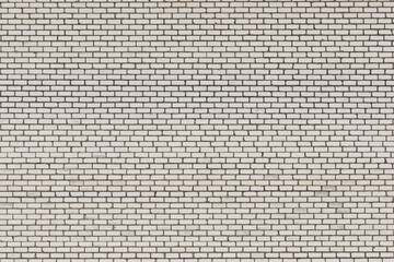 White brick wall of the modern building for background