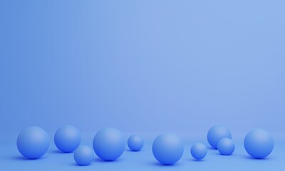 Spherical abstract 3DCG image background