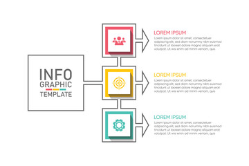 Presentation business abstract background infographic template