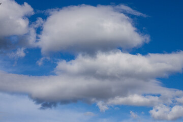 Fototapeta premium nubes sobre el pueblo de Esporles, Sierra de Tramuntana,Mallorca,Islas Baleares. Spain