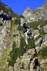 Kaczy Wodospad Tatry Słowackie TANAP Dolina Bialej Wody mountains