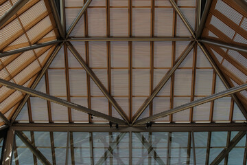 シンメトリーな屋根