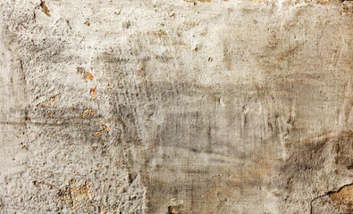 Background texture wall with peeling old paint. Old wooden background with remains of pieces of scraps of old paint on wood. Texture of an old tree, board with paint, vintage background peeling paint