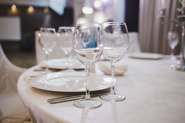 beautifully served table