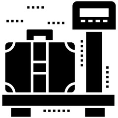 Obraz premium Luggage Weight