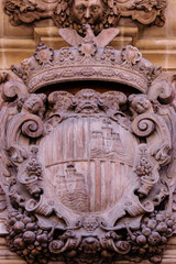 escudo emblema de la ciudad de Palma, mallorca, islas baleares, Spain, europa