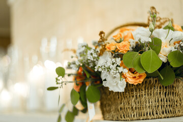 basket of flowers