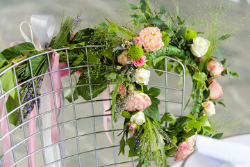 bouquet of flowers in a vase