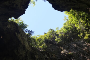 cave in the mountains