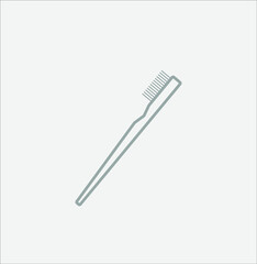 toothbrush icon. illustration for web and mobile design.