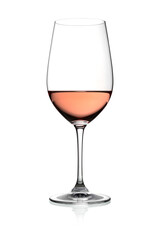 glass of rosé wine