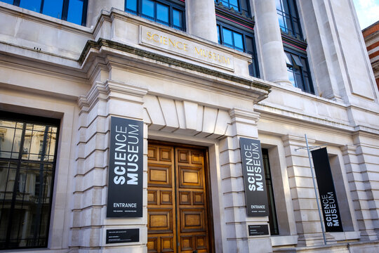 London, England - July 27, 2020: Science Museum in South Kensington was first opened in 1857
