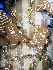 christmas gingerbread cookies