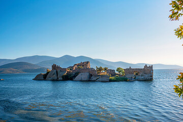 Bafa lake is a peaceful place, ringed by traditional villages such as Kapıkırı full of fisherman boats and ruins of Herakleia