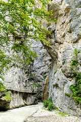 Aareschlucht bei Meiringen, Berneroberland, Schweiz