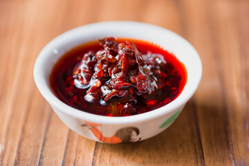 chinese sichuan red chili oil