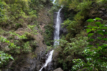Waterfalls on the island of Panay Philippines.