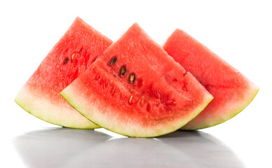 some pieces of watermelon