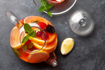 Traditional fruit tea