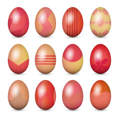 Easter eggs set