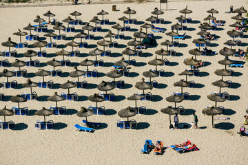 Cala Romantica, - S Estany den Mas-, Manacor, costa de Llevant. Mallorca, Islas Baleares. Spain