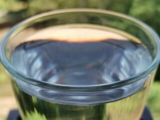 glass of water