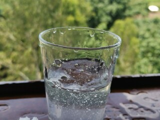 glass of water