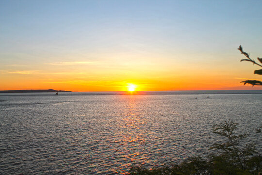 Coucher de soleil, Majunga, Madagascar