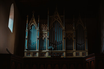 organ in a church