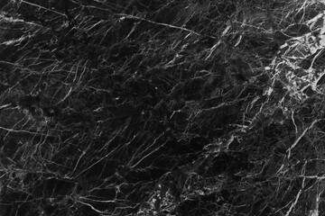 Plakat Black marble seamless texture with high resolution for background and design interior or exterior, counter top view.