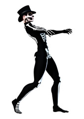 Obraz premium 3D Rendering Halloween Party