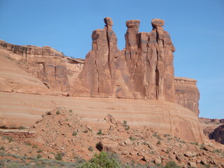 Fototapeta premium Arches National Park Mountain West