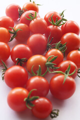Cherry tomatoes, raw fresh uncooked