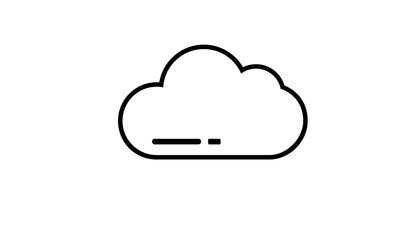 cloud vector logo