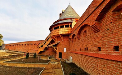 Baszta, Zamek, mury, Obronne, Klasztor, Wieża,  © woodyd