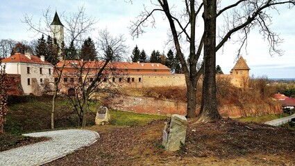 Baszta, Zamek, mury, Obronne, Klasztor, Wieża,  © woodyd