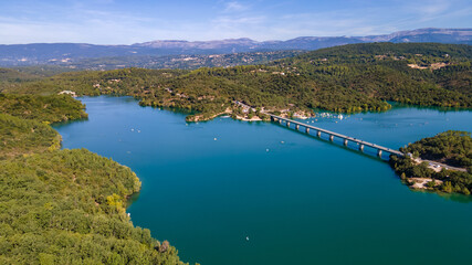 Saint-Cassien Lake - Var, France