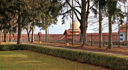 Baszta, Zamek, mury, Obronne, Klasztor, Wieża,  © woodyd