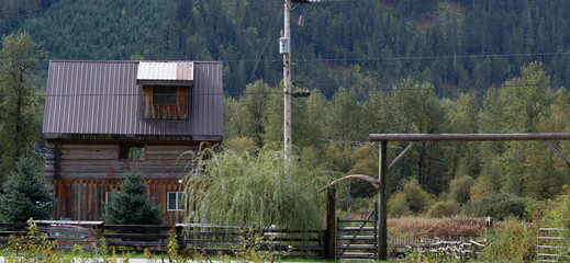 Old Barn in Clearwater, Wells Gray Nationalpark