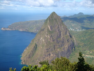 Pitons in St. Lucia