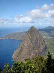 Pitons in St. Lucia