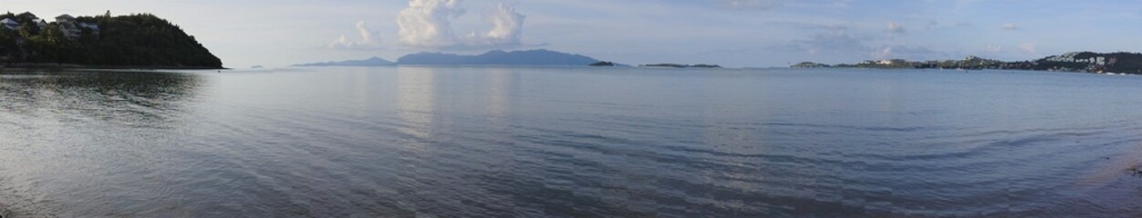 panoramic view of the ocean