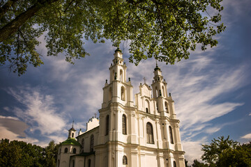 Fototapeta na wymiar St. Sophia Cathedral in Polotsk, Belarus