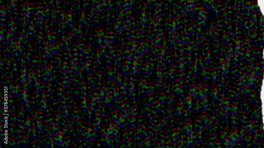 Wall mural glitch and noise signal collection. decay signal. tv noise signal collection. retro pixel television