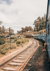 Zug nach Ella Sri Lanka