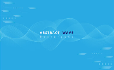 Abstract wave background design