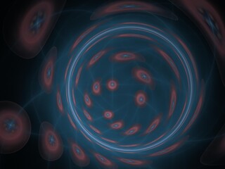 Imaginatory fractal background Image