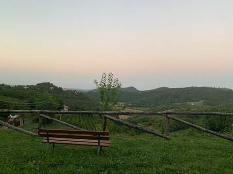 Tramonto sui Colli Euganei